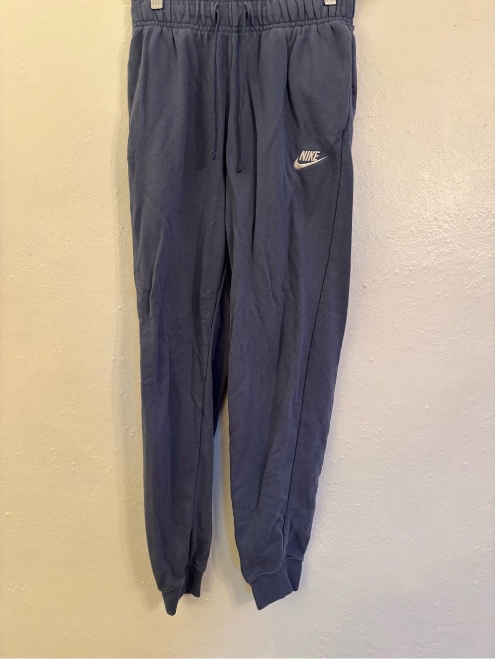 Nike women’s Navy Blue Fleece Jogger Pants